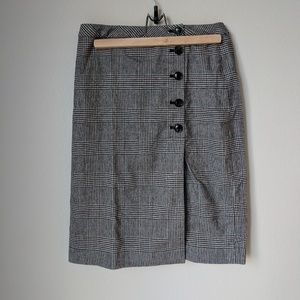 Banana Republic Plaid Skirt Size 4